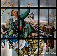 Kirchenfenster St. Martin (Waakirchen)